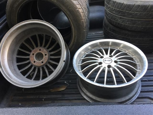 ขายแม็ก ต้องเอาไปซ่อมหน่อย  18 นิ้ว 5-114 geramany  4วง 3200มาก่อนเอาไป