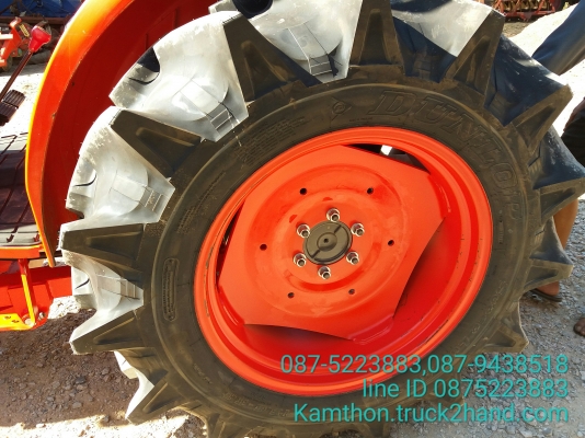 ปัญญาแทรคเตอร์..จัดมาให้ครับ ด่วน!!!คูโบต้า L4708SP พร้อมใบมีดคานล่างFD185พร้อมผาน6&times;24 เฮฟวี่พลัส ยางใหม่4เส้นสภาพพร้อมใช้