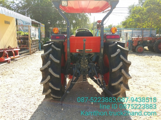 ปัญญาแทรคเตอร์..จัดมาให้ครับ ด่วน!!!คูโบต้า L4708SP พร้อมใบมีดคานล่างFD185พร้อมผาน6&times;24 เฮฟวี่พลัส ยางใหม่4เส้นสภาพพร้อมใช้