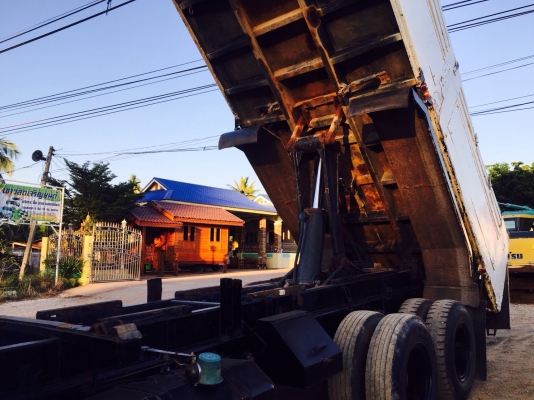 ขายรถสิบล้อดัมพ์ HINO sumo227 วางเครื่อง 3m-240 แรง เกียร์ 3m เบรคจิฟฟี่ กระบะดัมพ์โคราช ยางใหม่ ทะเบียนพร้อม