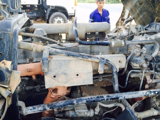 ขายรถสิบล้อดัมพ์ HINO sumo227 วางเครื่อง 3m-240 แรง เกียร์ 3m เบรคจิฟฟี่ กระบะดัมพ์โคราช ยางใหม่ ทะเบียนพร้อม