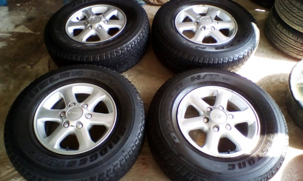 แม็กอิซุซุ ขอบ16 พร้อมยาง ล้อเก่าเทิร์นได้