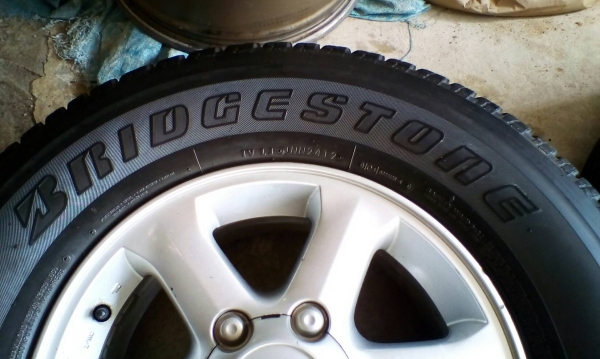 แม็กอิซุซุ ขอบ16 พร้อมยาง ล้อเก่าเทิร์นได้