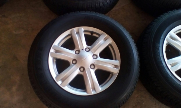 ล้ออีซุซุ MU X ขอบ17 พร้อมยาง ล้อเก่าเทิร์นได้