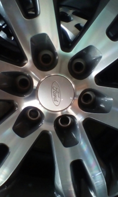 ล้อแม็ก FORD everest ขอบ 18 พร้อมยางใหม่ๆ ล้อเก่าเทิร์นได้