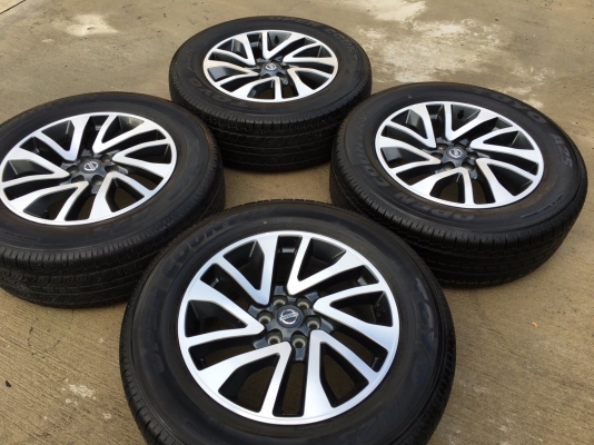 ล้อแม็ก NAVARA ขอบ18 พร้อมยาง ชุดที่2