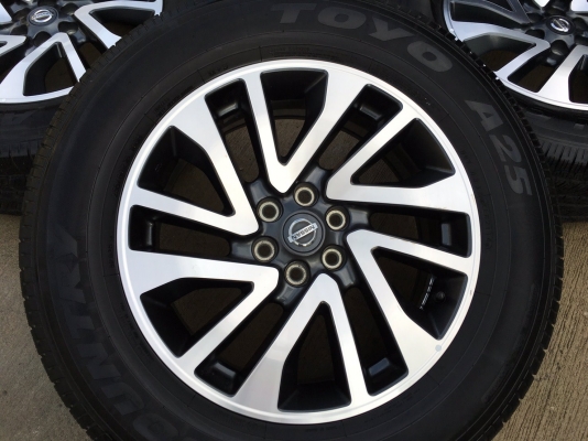 ล้อแม็ก NAVARA ขอบ18 พร้อมยาง ชุดที่2