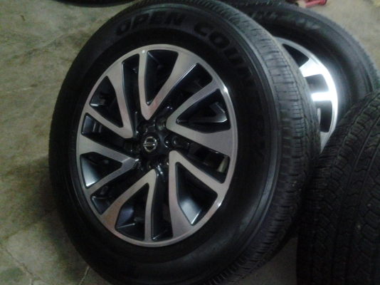 ล้อแม็ก NAVARA ขอบ18 พร้อมยาง