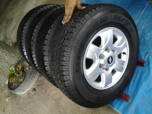 แม็กเชฟโรเลต โคโรราโด้ ขอบ 16 พร้อมยางป้ายแดง