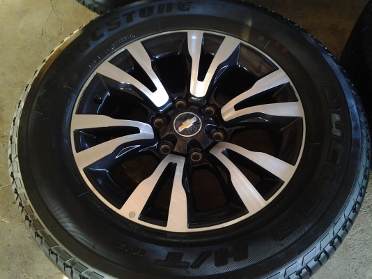 ล้อแม็กพร้อมยาง เชฟโรเลต เทรลเบลเซอร์ ใหม่ ถอดป้ายแดง