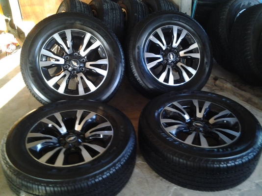 ล้อแม็กพร้อมยาง เชฟโรเลต เทรลเบลเซอร์ ใหม่ ถอดป้ายแดง