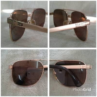 แว่นตาอเมริกัน &#039;รุ่นใหญ่&#039; ยุค &#039;80s Vintage RONSON handmade in USA บิ๊กไซซ์!