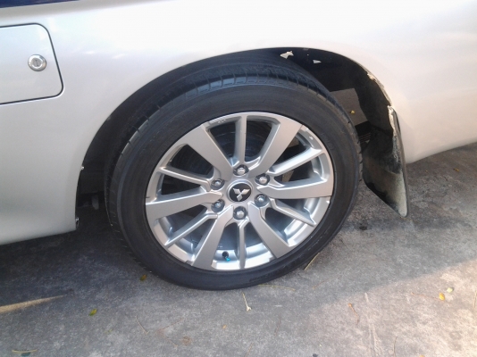 ล้อ มิตซู PAJARO ขอบ18 พร้อมยาง ล้อ มิตซู PAJARO ขอบ18 พร้อมยาง