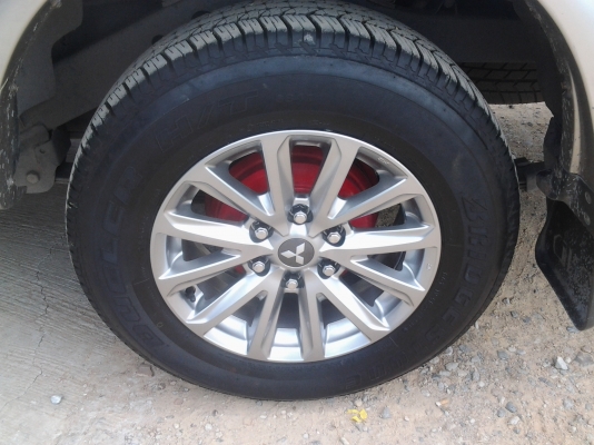 ล้อแม็กมิตซู ไทรทรัน พลัสขอบ17 พร้อมยางใหม่ๆ