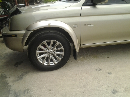 ล้อแม็กมิตซู ไทรทรัน พลัสขอบ17 พร้อมยางใหม่ๆ