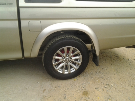 ล้อแม็กมิตซู ไทรทรัน พลัสขอบ17 พร้อมยางใหม่ๆ