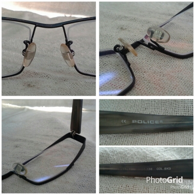 แว่นสายตายาวผู้พิทักษ์สันติราษฎร์ ตัวแท้!  Authentic POLICE handmade in Japan  ค่าสายตา +150