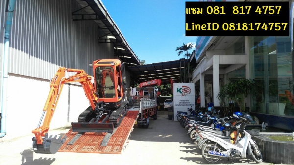 ขายรถขุดเล็ก Kubota 3ตัน, 5ตัน !! ขายรถขุดเล็ก Kubota 3ตัน, 5ตัน !!