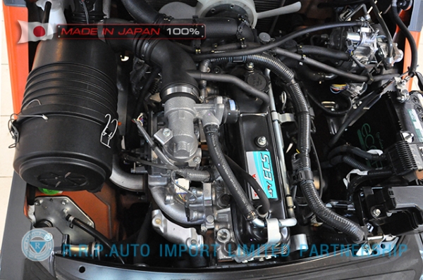 ขายรถโฟล์คลิฟท์มือสอง TOYOTA รุ่น 8FG15-32103 นำเข้าจากประเทศญี่ปุ่น 100\% ไม่เคยใช้งานในไทย