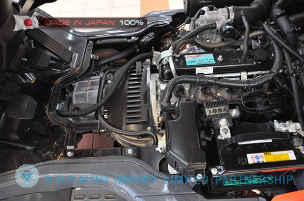 ขายรถโฟล์คลิฟท์มือสอง TOYOTA รุ่น 8FG15-32103 นำเข้าจากประเทศญี่ปุ่น 100\% ไม่เคยใช้งานในไทย