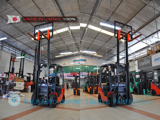 ขายรถโฟล์คลิฟท์มือสอง TOYOTA รุ่น 8FD15-11659  นำเข้าจากประเทศญี่ปุ่น 100\% ไม่เคยใช้งานในไทย