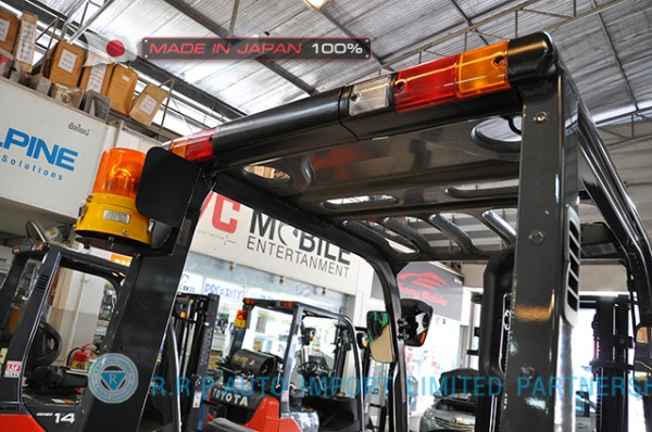 ขายรถโฟล์คลิฟท์มือสอง TOYOTA รุ่น 8FD15-11659  นำเข้าจากประเทศญี่ปุ่น 100\% ไม่เคยใช้งานในไทย