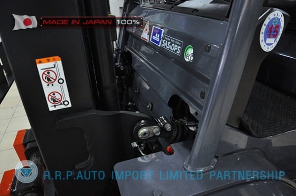 รถโฟล์คลิฟท์พร้อมขาย TOYOTA รุ่น  8FD25-32961 นำเข้าจากประเทศญี่ปุ่น 100\% ไม่เคยใช้งานในไทย