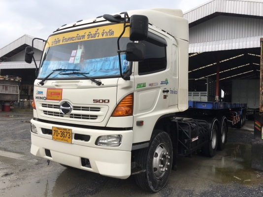 ขาย HINO หัวลาก 344 ปี55 พร้อมหางพื้นเรียบ3เพลา แยกได้ สนใจติดต่อ 081-9426747