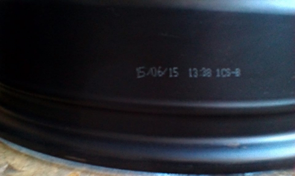 ล้อกะทะ+ฝาคอบ ขอบ17/7.5/6รู ปี15 ชุด 4000บ. 0995357594. ส่งได้ทั่วไทยคับ