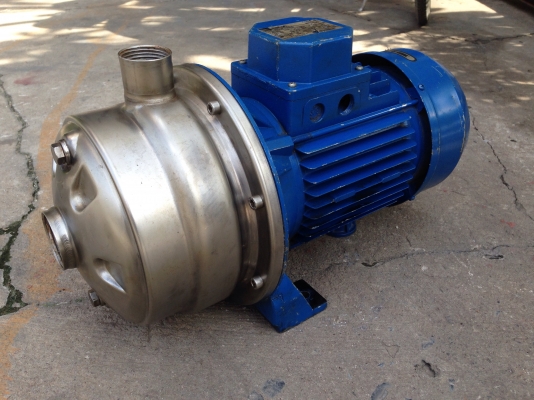 ขายปั้มน้ำหอยโข่งหัวสแตนเลส Ebara 2CDX/E 120/20 ขนาด 2HP. 380V รุ่น 2ใบพัด สภาพสวยเดิมๆ วิ่งนิ่ม พร้อมใช้งาน