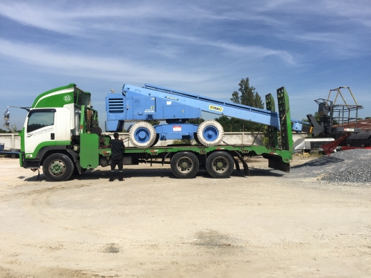 ขายรถกระเช้าAICHIรุ่นSP181รถนอกนำเข้าไม่เคยใช้งานในไทย ขึ้นสูง18เมตรขับเคลื่อน4ล้อ เครื่องดีเซล4สูบ สภาพดีพร้อมใช้งาน