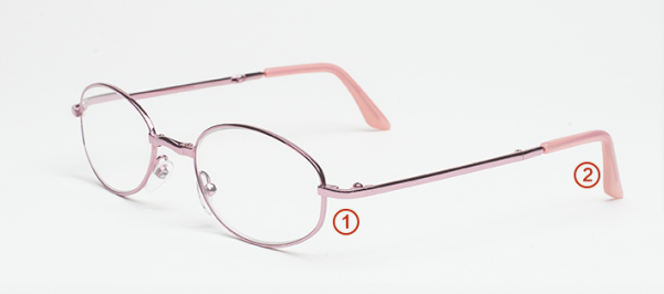 กรอบแว่นสายตายาวแบบพับได้