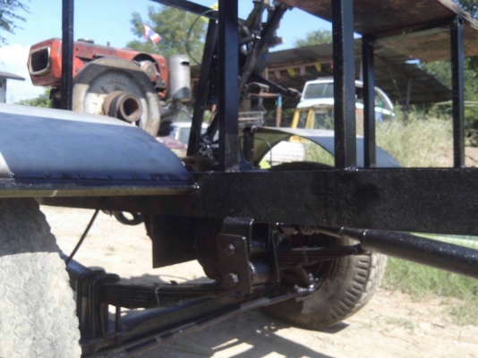 โครงอีแต๋นพร้อมเครื่อง คูโบต้า 6.5 แรง