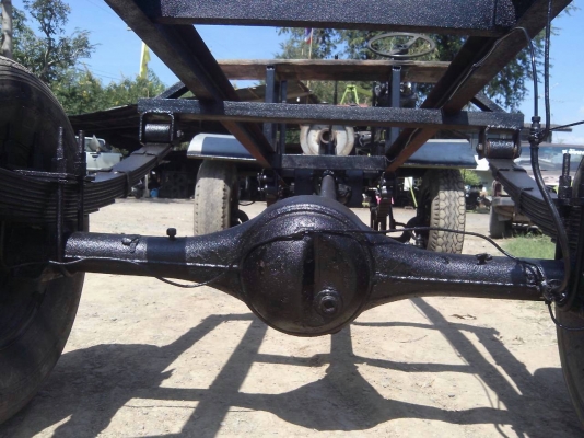 โครงอีแต๋นพร้อมเครื่อง คูโบต้า 6.5 แรง