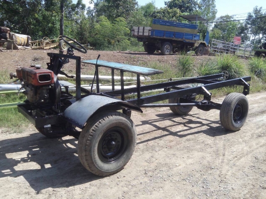 โครงอีแต๋นพร้อมเครื่อง คูโบต้า 6.5 แรง