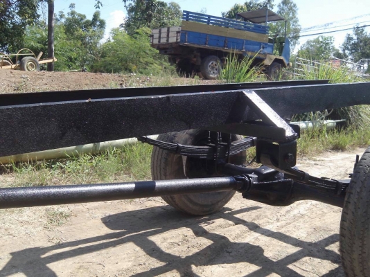 โครงอีแต๋นพร้อมเครื่อง คูโบต้า 6.5 แรง