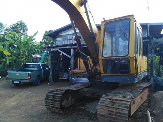 **330,000 บ.ต่อรอง/// แบคโฮ KOMATSU PC150 รุ่น1 เครื่อง+ปั้ม เดิม แรงดี บูมอาร์มสวย เอวแน่น ช่วงล่าง75\% โซ่หนา แทร็กสวย สป็อคเก็ต75\% รถทำงานดี แรง ดี พร้อมใช้งาน ไม่มีเล่ม มีสัญญาซื้อขาย ขายตามสภาพ **ขาย KOMATSU PC150 รุ่น1 แบคโฮสภาพดี พร้อมใช้งาน เอกสารส