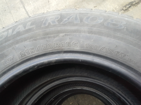 ยางhankook 215/70-16 ปี13ชุดละ1000 บาท