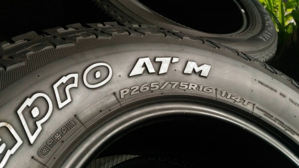 ล้อเล็บเหยี่ยวแท้  ISUZU 4 WD พร้อมยาง 265 x 75 x 16