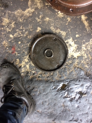 อะไหล่เซียงกงรังสิตตัวเดินpc40-7เก่านอกไม่มีมอเตอร์ สภาพเฟือง95\%