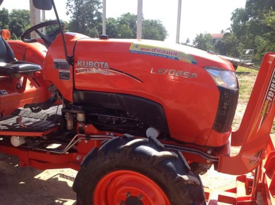 ขายคูโบตัาL4708sp ราคา468,000บาท ต่อรองได้  จัดส่งฟรี อุปกรณ์ใบมีดหน้าเเละโรตารี่ รถใช้งานน้อยมากไมล์ 5xxชม ระบบสมบูรณ์ทุกจุด จดทะเบียนปี57 ดูรถได้ที่จ.กำแพงเพชร สนใจโทร086-0631832,084-5575695เเต้ว