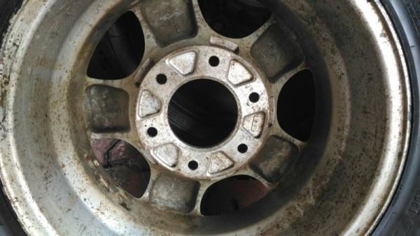 ล้ออะไหล่ Enkai แท้  ติดยาง BF ขอบ 15