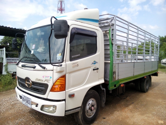 6 ล้อกลาง  *Euro.2*  HINO  MEGA FC4J 150 แรงม้า * ยาว 5.50 ม.* รถสวยเดิม+สวยจริง+พร้อมใช้งาน * รถห้างแท้ * มีเล่มพร้อมโอน *