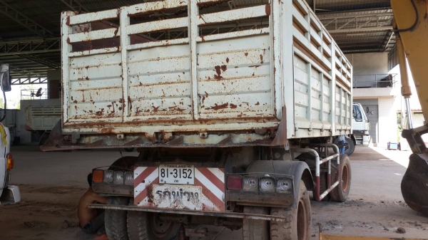 มี2พ่วง ขายพ่วงละ1,000,000บ สิบล้อ แม่ลูก2เพา ฮีโน่ FM3M 240ปี37-39 ดั้มกะบะเหล็ก สภาพดีสวยหัวบางเดิมๆพร้อมใช้ ทะเบียนพร้อมโอน