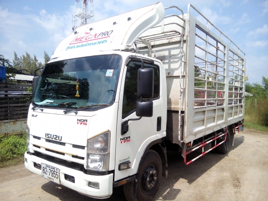 6 ล้อกลาง *Euro.3* ISUZU NQR 175 แรงม้า *คอมมอนเรว* ยาว 5.50 ม.* รถสวยเดิม+สภาพพร้อมใช้งาน * รถห้างแท้ * มีเล่มพร้อมโอน *