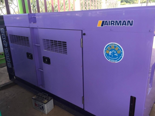 ขายเครื่องปั่นไฟ Airman 100 Kva เครื่อง isuzu 6BG1 พร้อมใช้งาน โทร 0818481185 0914902228