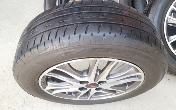 ขายล้อTOYOTA VIOS TRD ยางปี 0316  4 ล้อ