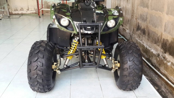 ATV 125cc. ดิสหน้า-หลัง เกียร์ออโต้ เดินหน้า-ถอยหลัง เครื่องแน่น ยางดอกเต็ม สภาพน้องๆ ป้ายแดง สนใจโทรสอบถามครับ 089-4898436