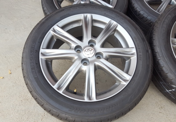 ขายล้อToyota Vios Top 16 ยางปี14  4 ล้อ