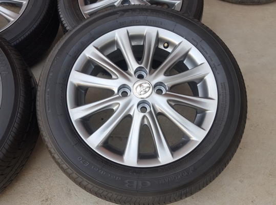 ขายล้อTOYOTA VIOS12ก้าน(สีกัล)   4 ล้อ